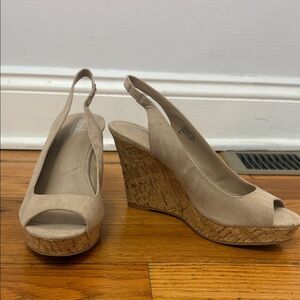 Charles By Charles David Tan Wedge Sandals